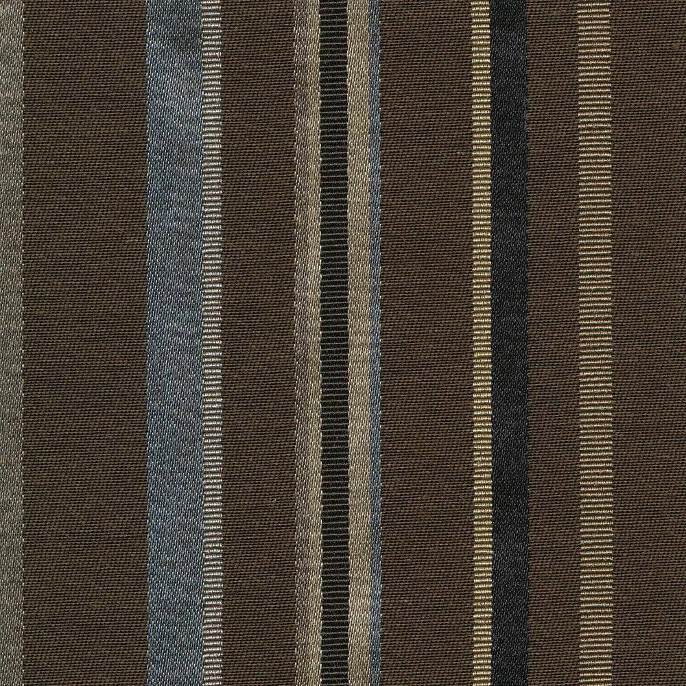Avery Stripe Truffle by Kasmir Fabric 1421 51% Cotton 49% Polyester TAIWAN 25,000 Wyzenbeek Double Rubs H: 6 6/8 inches, V:N/A 54 - 55 - Fabric Carolina - Kasmir