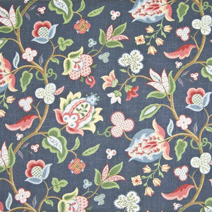 Avignon Garden Blueberry by Kasmir Fabric