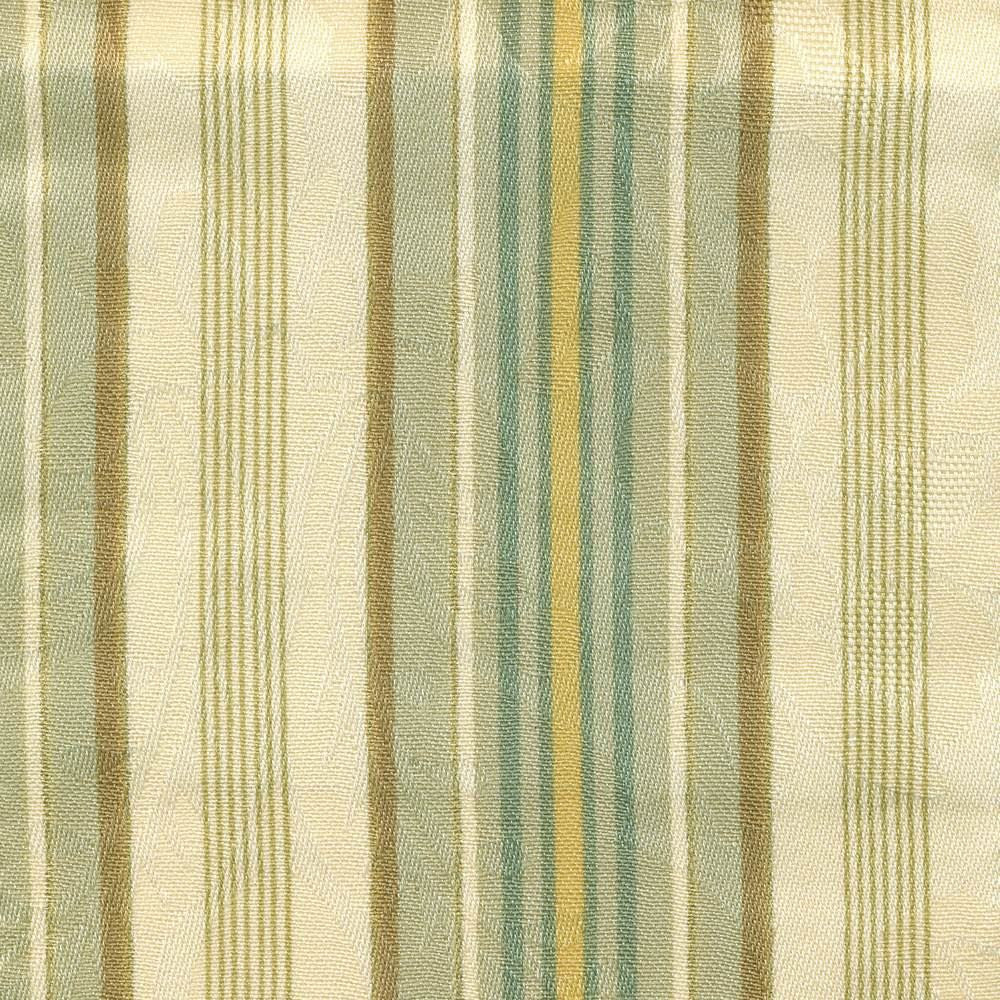 Avondale Stripe Opal by Kasmir Fabric 1370 100% Cotton KOREA 15,000 Wyzenbeek Double Rubs Horizontal: 9 inches and Vertical: 0 Inches 54 - Fabric Carolina -