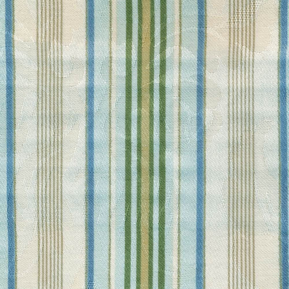 Avondale Stripe Springwater by Kasmir Fabric 1371 100% Cotton
 KOREA 15,000 Wyzenbeek Double Rubs </p><p>Repeat: Horizontal: 9 inches and Vertical: N/A 54 - Fabric Carolina -