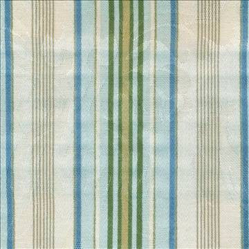 Avondale Stripe Springwater by Kasmir Fabric 1371 100% Cotton KOREA 15,000 Wyzenbeek Double Rubs H: 9 inches, V: N/A 54 - Fabric Carolina - Kasmir