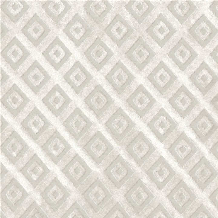 Awareness Ivory  by Kasmir Fabric 5108 100% Polyester  CHINA  </p><p>Repeat: Horizontal: 2 6/8 inches and Vertical: 2 4/8 inches 110  - Fabric Carolina -