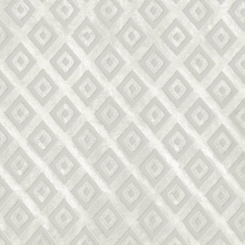 Awareness Ivory by Kasmir Fabric 5108 100% Polyester CHINA Not Tested H: 2 6/8 inches, V:2 4/8 inches 110 - Fabric Carolina - Kasmir