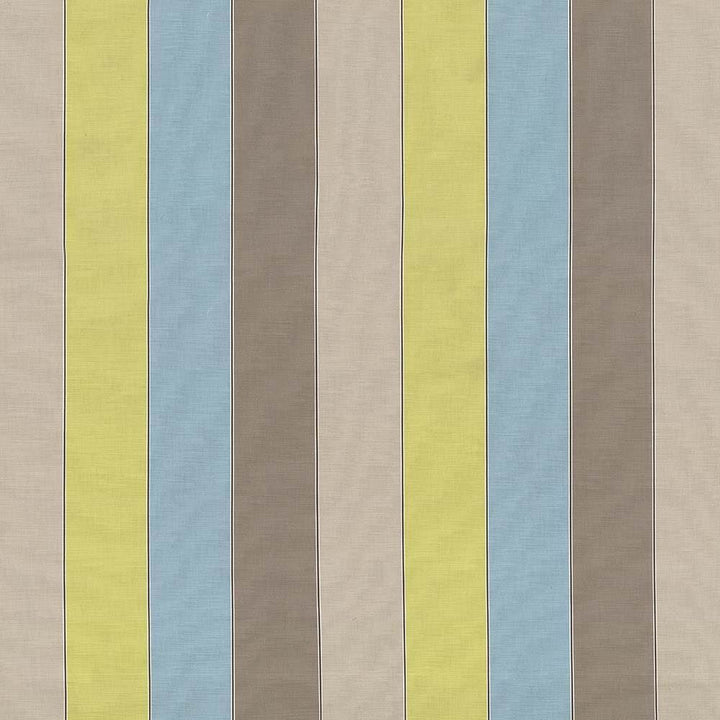 Awning Stripe Azure by Kasmir Fabric 1425 100% Cotton TURKEY Not Tested Horizontal: 18 1/8 inches and Vertical: 0 Inches 55 - Fabric Carolina -