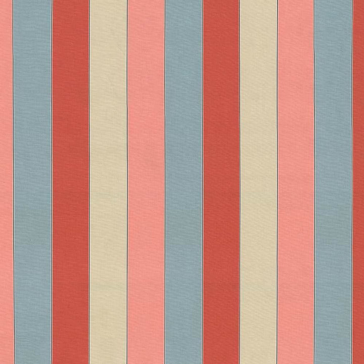 Awning Stripe Coral by Kasmir Fabric 1425 100% Cotton
 TURKEY </p><p>Repeat: Horizontal: 18 1/8 inches and Vertical: N/A 55 - Fabric Carolina -