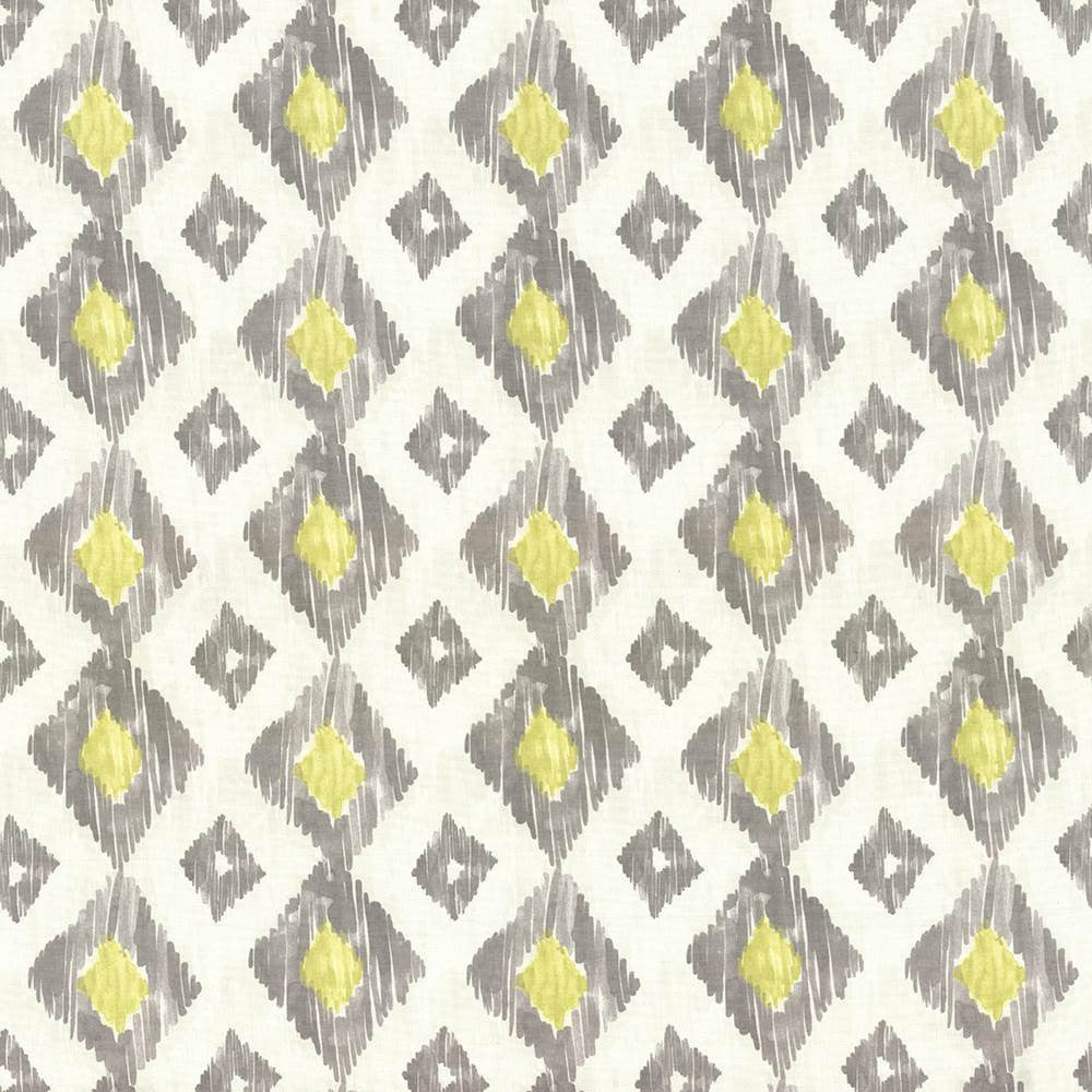 Azuki Lemongrass by Kasmir Fabric 5062 100% Cotton
 USA </p><p>Repeat: Horizontal: 13 4/8 inches and Vertical: 13 4/8 inches 54 - Fabric Carolina -
