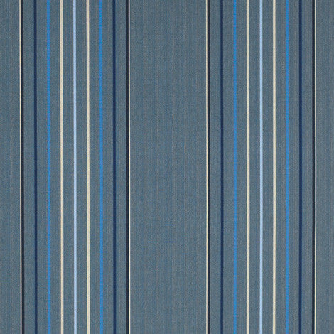 4895 Motive Denim by Sunbrella Fabric Sunbrella Awning Stripes 100% Sunbrella® Acrylic USA or Imported 10-Year Horizontal: and Vertical: 46 in. - Fabric Carolina -