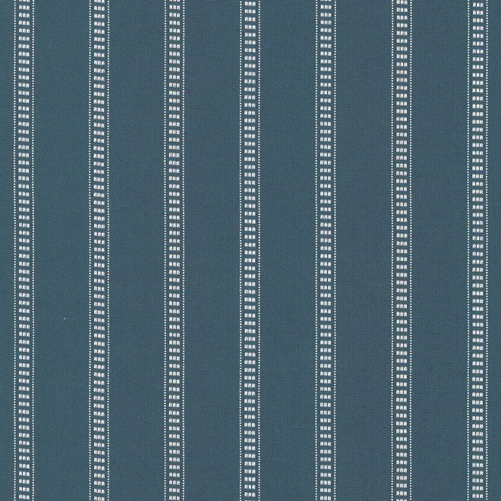 Babbo Stripe Batik Blue by Kasmir Fabric 5072 90% Cotton 10% Polyester TURKEY 30,000 Wyzenbeek Double Rubs Horizontal: 1 4/8 inches and Vertical: 2/8 inches 54 - Fabric Carolina -