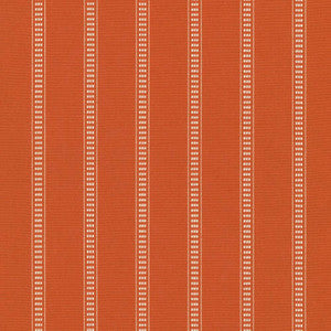 Babbo Stripe Tangerine by Kasmir Fabric