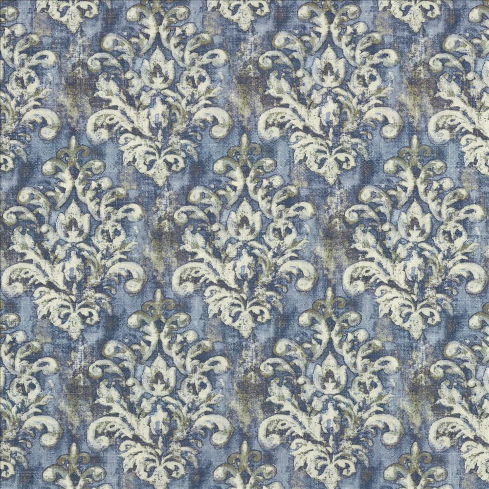 Bacchus Deep Sea  by Kasmir Fabric See sample 75% Cotton
25% Linen
 PAKISTAN 20,000 Wyzenbeek Double Rubs </p><p>Repeat: Horizontal: 13 4/8 inches and Vertical: 25 inches 55  - Fabric Carolina -