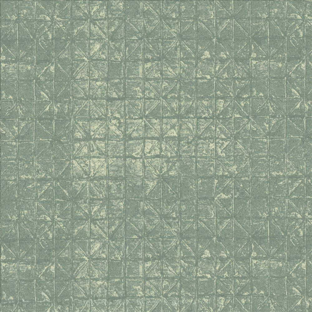 Backsplash Aqua by Kasmir Fabric 5145 57% Polyester
43% Cotton
 INDIA 50,000 Wyzenbeek Double Rubs </p><p>Repeat: Horizontal: 13 6/8 inches and Vertical: 10 4/8 inches 55 - Fabric Carolina -
