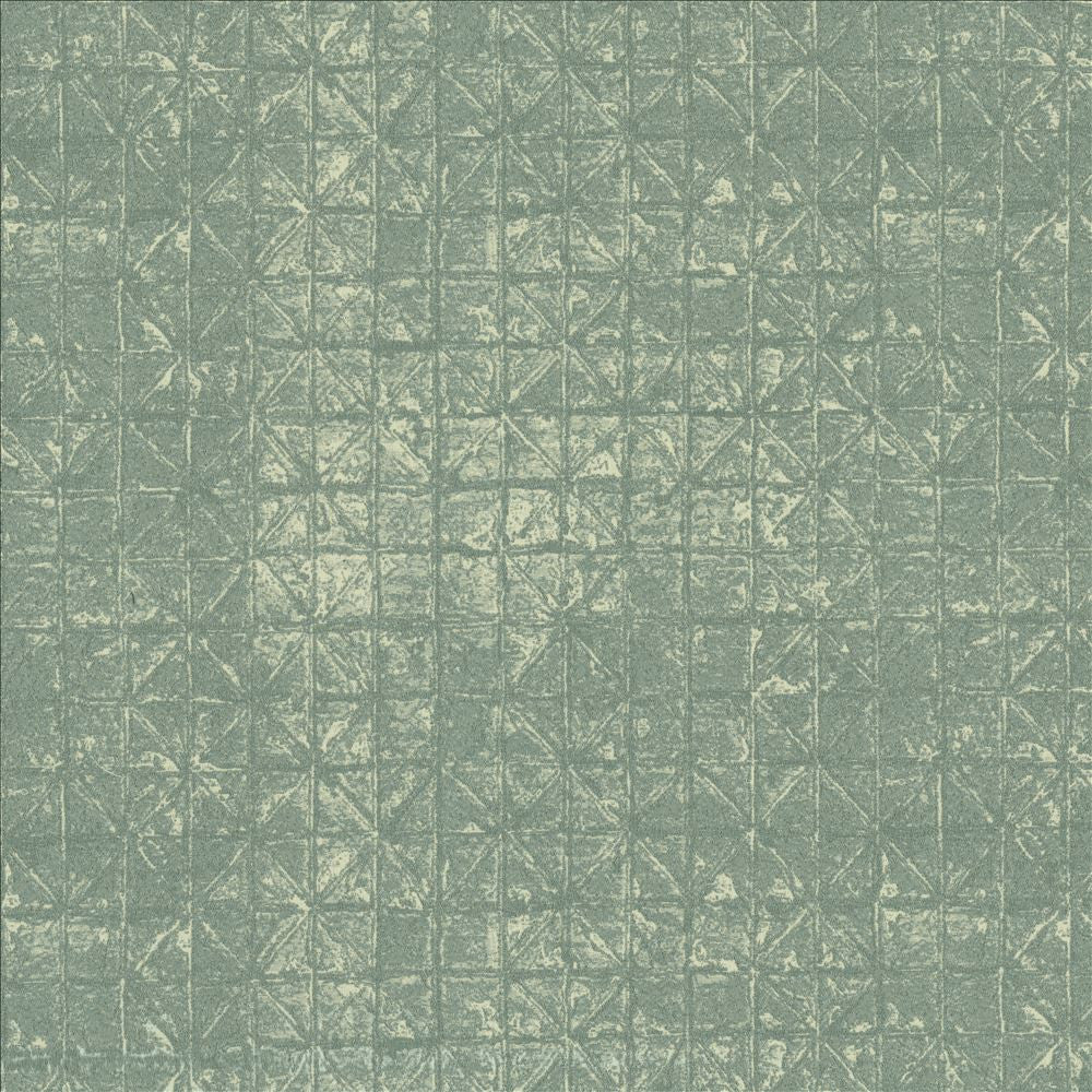 Backsplash Aqua by Kasmir Fabric 5145 57% Polyester
43% Cotton
 INDIA </p><p>Repeat: Horizontal: 13 6/8 inches and Vertical: 10 4/8 inches 55 - Fabric Carolina -