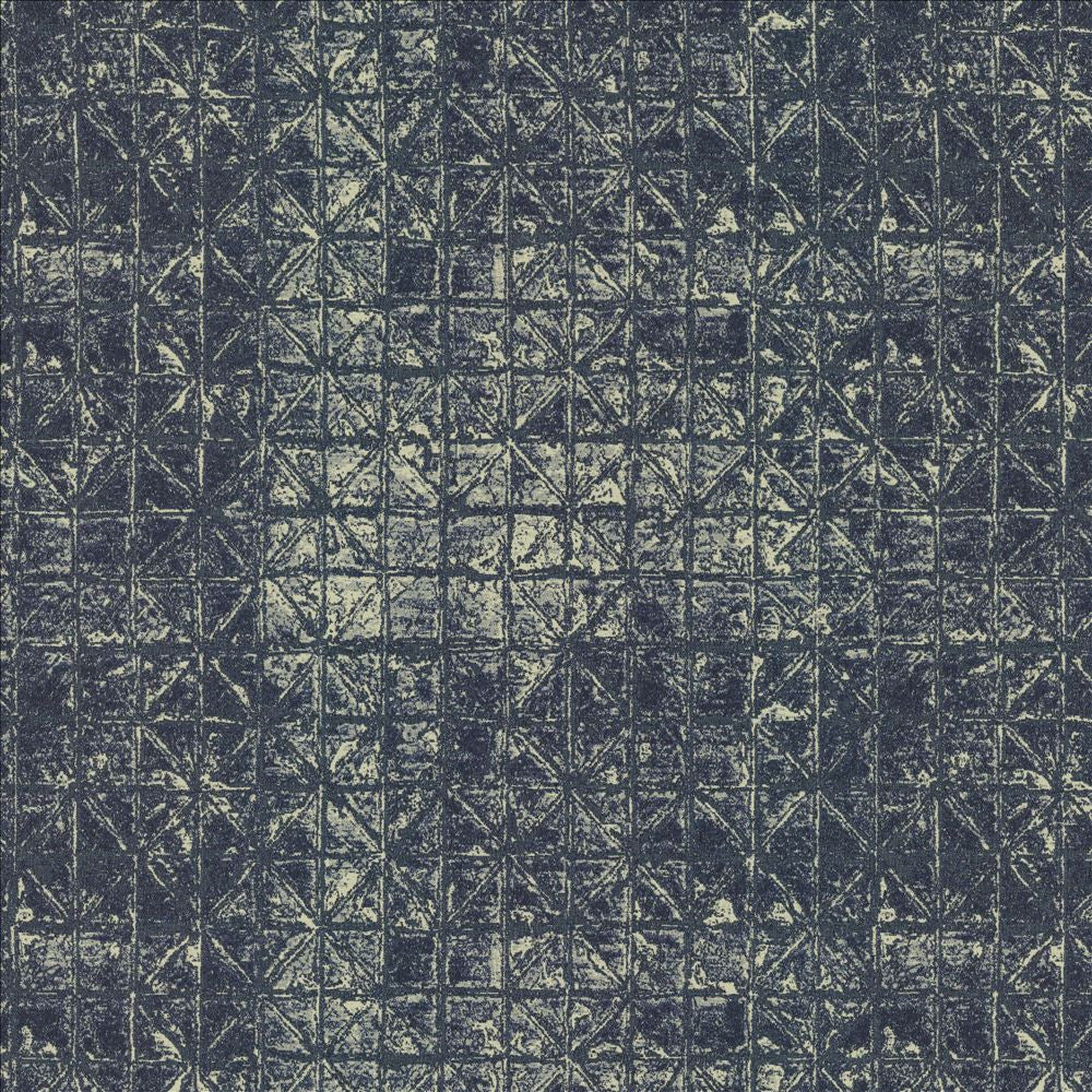 Backsplash Navy by Kasmir Fabric 5145 57% Polyester
43% Cotton
 INDIA 50,000 Wyzenbeek Double Rubs Horizontal: 13 6/8 inches and Vertical: 10 4/8 inches 55 - Fabric Carolina -