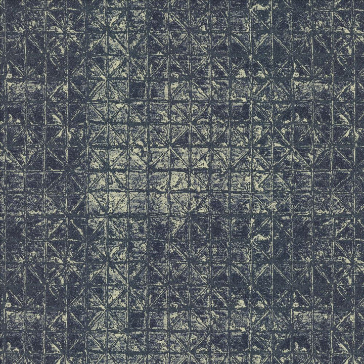 Backsplash Navy by Kasmir Fabric 5145 57% Polyester
43% Cotton
 INDIA 50,000 Wyzenbeek Double Rubs Horizontal: 13 6/8 inches and Vertical: 10 4/8 inches 55 - Fabric Carolina -