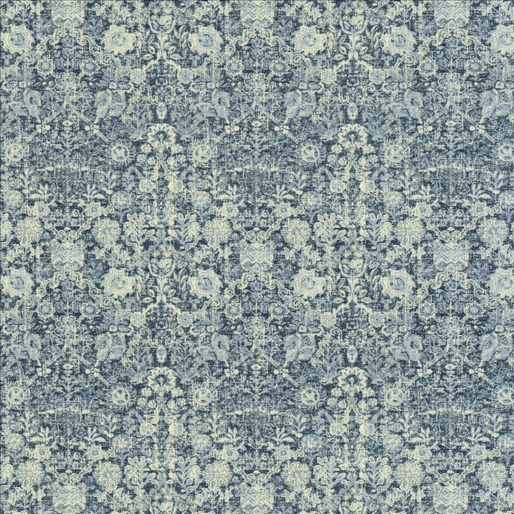 Bakari Atlantic by Kasmir Fabric 1472 100% Polyester
 CHINA 30,000 Wyzenbeek Double Rubs </p><p>Repeat: Horizontal: 14 inches and Vertical: 18 4/8 inches 56 - Fabric Carolina -