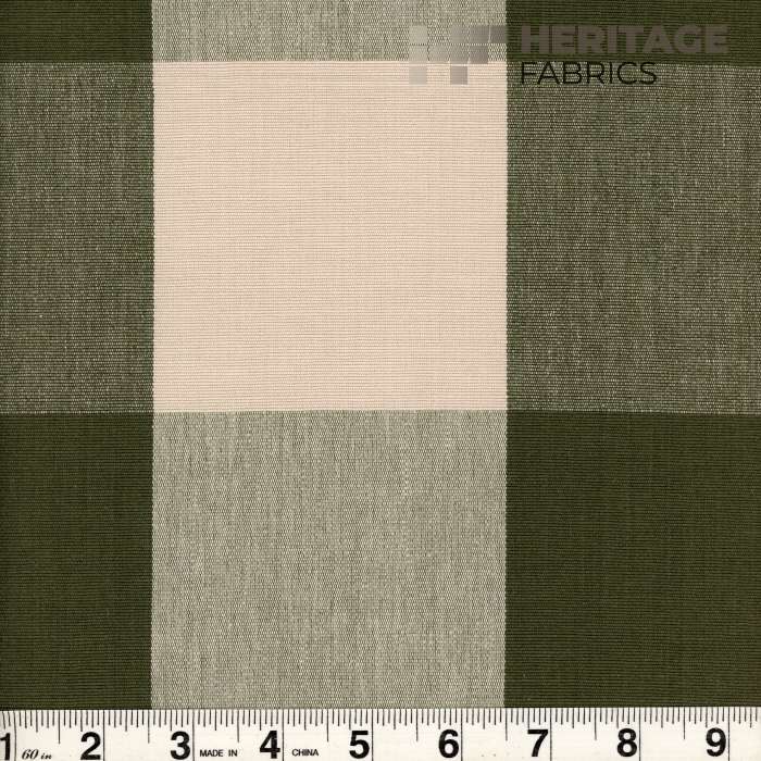 Ballard Avocado by Heritage Fabric - 100% Cotton India 9,000 Horizontal: 8" and Vertical: 8" 54" - Fabric Carolina -