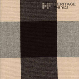 Ballard Ebony by Roth & Tompkins Fabric