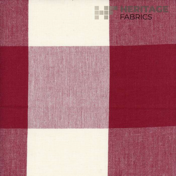 Ballard Raspberry by Heritage Fabric - 100% Cotton India 9,000 Horizontal: 8" and Vertical: 8" 54" - Fabric Carolina -