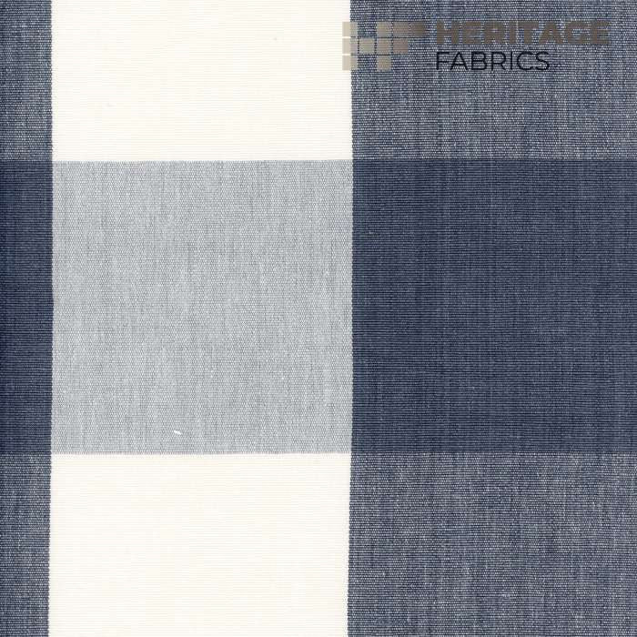 Ballard Slate by Heritage Fabric - 100% Cotton India 9,000 Horizontal: 8" and Vertical: 8" 54" - Fabric Carolina -