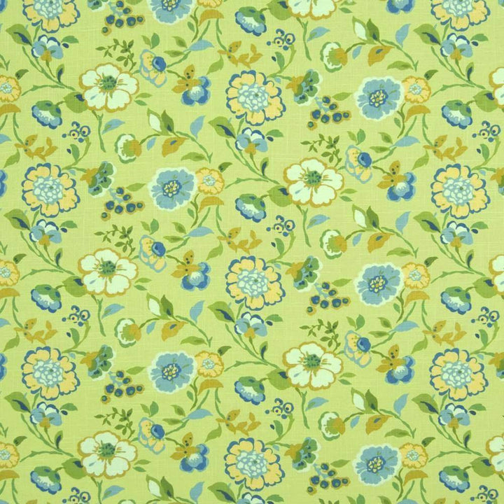 Ballyhoo Keylime by Kasmir Fabric 1368 55% Linen 45% Rayon CHINA 12,000 Wyzenbeek Double Rubs H: 27 inches, V:13 4/8 inches 54 - Fabric Carolina - Kasmir