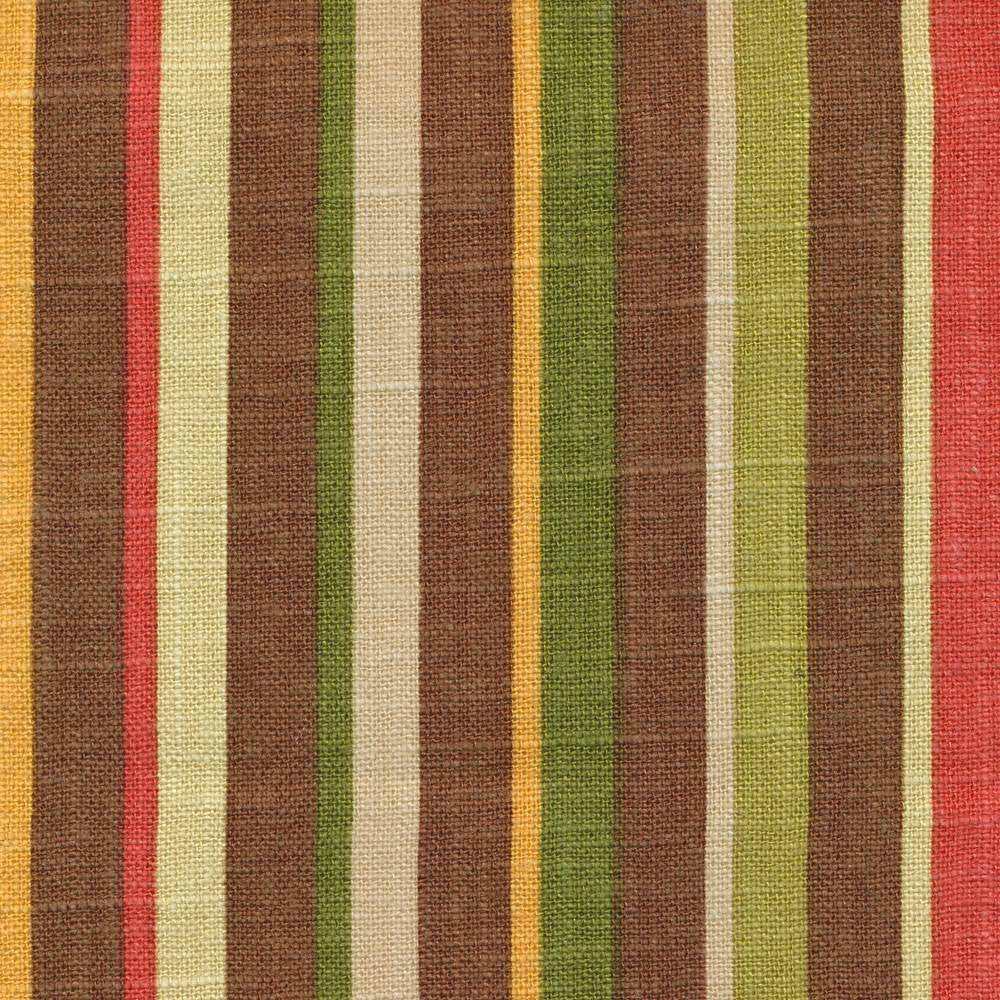 Ballyhoo Stripe Carnival by Kasmir Fabric 1369 55% Linen 45% Rayon CHINA 12,000 Wyzenbeek Double Rubs H: 6 6/8 inches, V:N/A 54 - Fabric Carolina - Kasmir