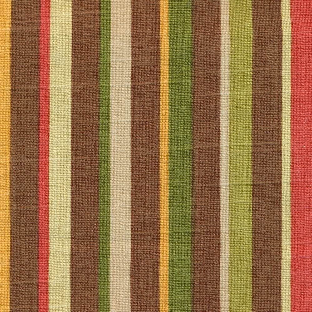 Ballyhoo Stripe Carnival by Kasmir Fabric 1369 55% Linen 45% Rayon CHINA 12,000 Wyzenbeek Double Rubs Horizontal: 6 6/8 inches and Vertical: 0 Inches 54 - Fabric Carolina -