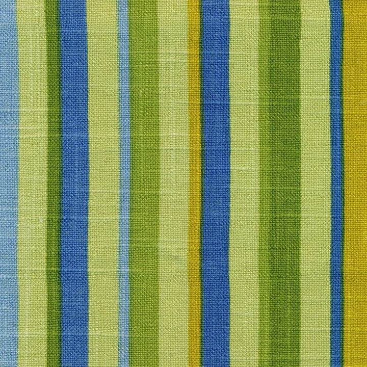 Ballyhoo Stripe Keylime by Kasmir Fabric 1368 55% Linen
45% Rayon
 CHINA </p><p>Repeat: Horizontal: 6 6/8 inches and Vertical: N/A 54 - Fabric Carolina -