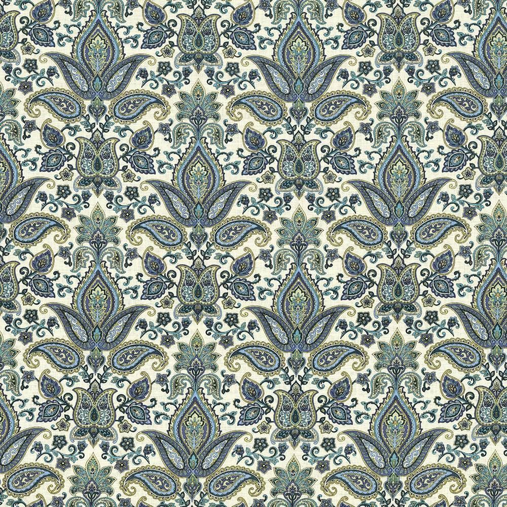 Balthazar Garden Jewel by Kasmir Fabric 5065 55% Linen 45% Rayon CHINA 15,000 Wyzenbeek Double Rubs Horizontal: 13 4/8 inches and Vertical: 17 4/8 inches 54 - 55 - Fabric Carolina -