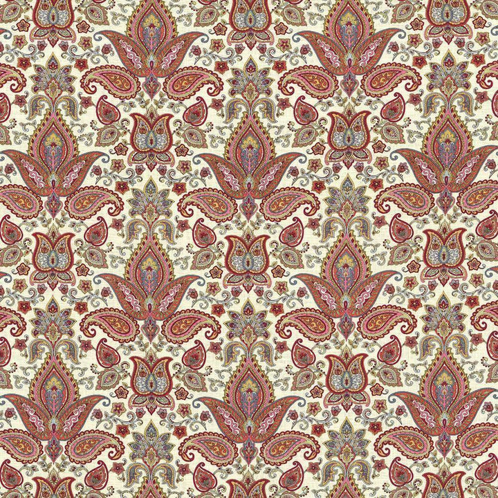 Balthazar Garden Sorbet by Kasmir Fabric 5064 55% Linen 45% Rayon CHINA 15,000 Wyzenbeek Double Rubs H: 13 4/8 inches, V:17 4/8 inches 54 - 55 - Fabric Carolina - Kasmir