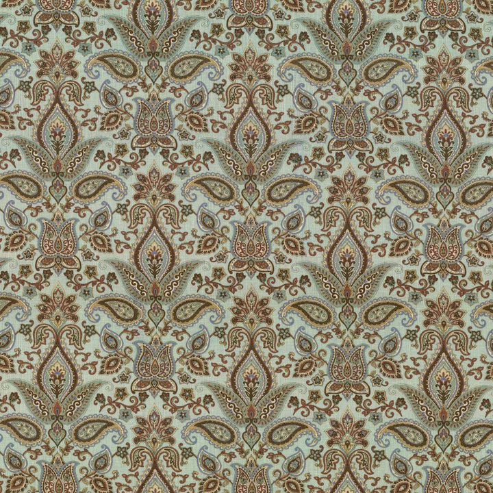Balthazar Garden Spa by Kasmir Fabric 5065 55% Linen
45% Rayon
 CHINA </p><p>Repeat: Horizontal: 13 4/8 inches and Vertical: 17 4/8 inches 54 - 55 - Fabric Carolina -