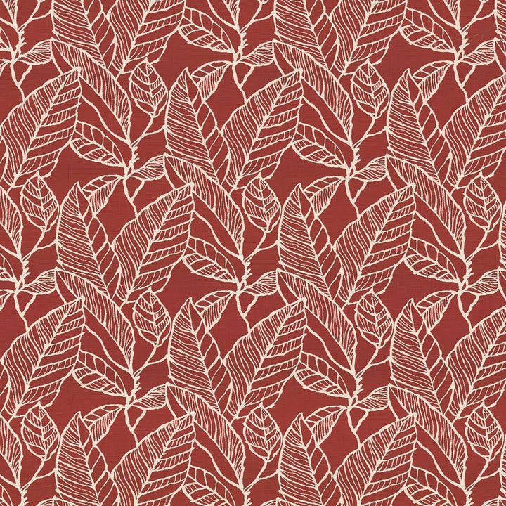 Banana Leaf Red Delicious by Kasmir Fabric 1435 53% Cotton
47% Polyester
 CHINA </p><p>Repeat: Horizontal: 15 inches and Vertical: 16 inches 59 - Fabric Carolina -