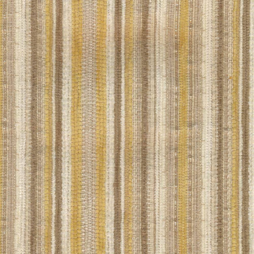 Bancroft Stripe Dandelion by Kasmir Fabric 1407 51% Acrylic 49% Polyester CHINA 15,000 Wyzenbeek Double Rubs H: 3 4/8 inches, V:N/A 56 - Fabric Carolina - Kasmir