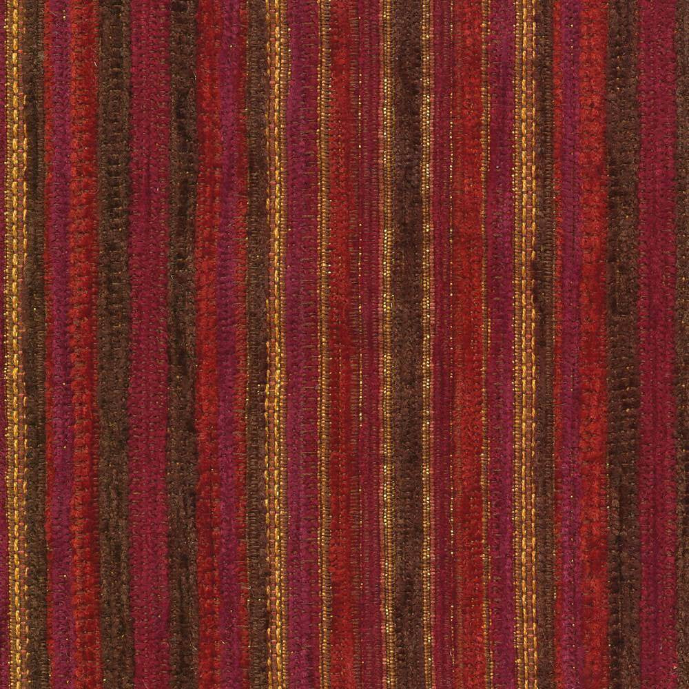 Bancroft Stripe Glowing Embers by Kasmir Fabric 1407 51% Acrylic 49% Polyester CHINA 15,000 Wyzenbeek Double Rubs H: 3 4/8 inches, V:N/A 56 - Fabric Carolina - Kasmir
