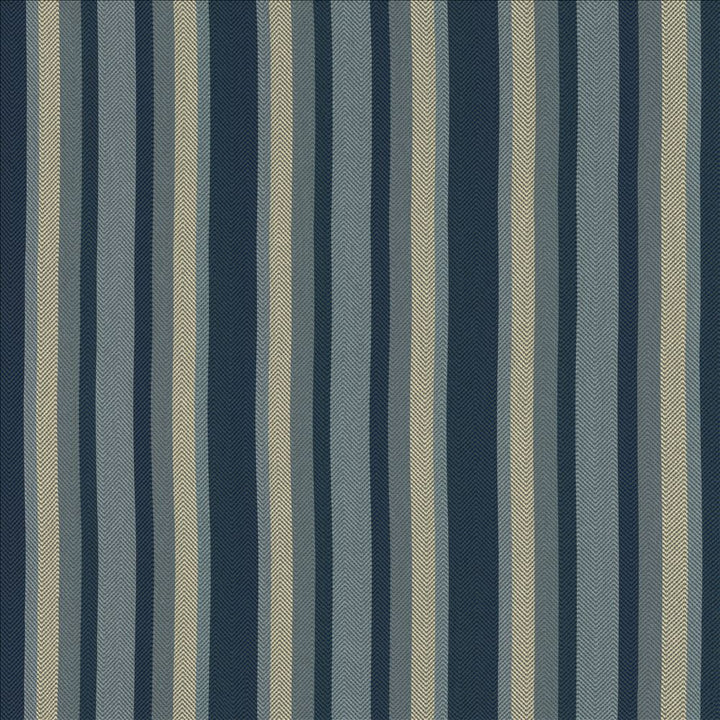 Banded Indigo by Kasmir Fabric 1463 68% Rayon
32% Polyester
 CHINA </p><p>Repeat: Horizontal: 13 3/8 inches and Vertical: 2/8 inches 55 - Fabric Carolina -