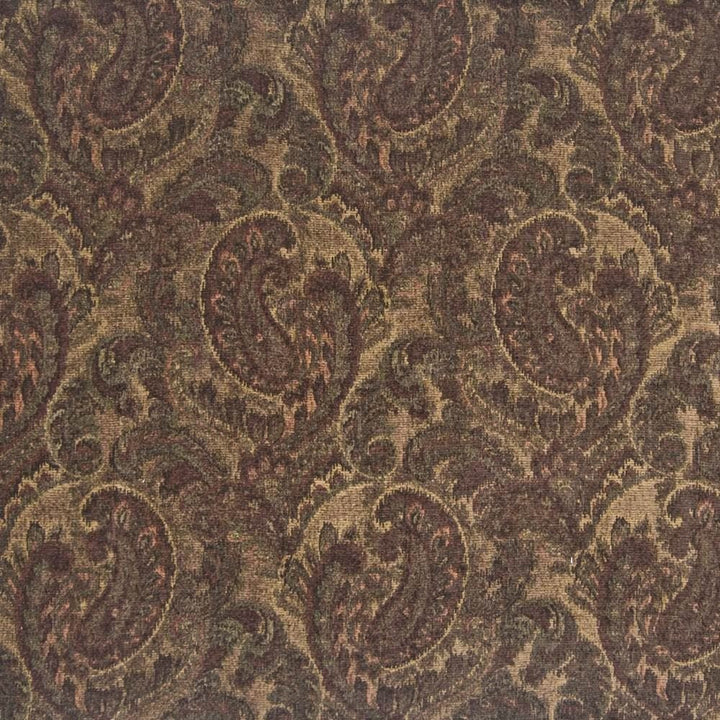 Bandera Scroll Saddle by Kasmir Fabric 1383 77% Rayon 23% Polyester CHINA 17,000 Wyzenbeek Double Rubs Horizontal: 14 inches and Vertical: 24 4/8 inches 56 - 57 - Fabric Carolina -
