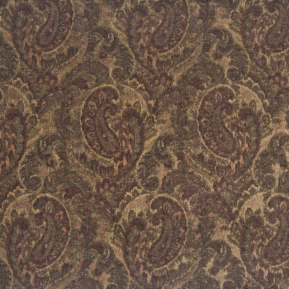 Bandera Scroll Saddle by Kasmir Fabric 1383 77% Rayon 23% Polyester CHINA 17,000 Wyzenbeek Double Rubs H: 14 inches, V:24 4/8 inches 56 - 57 - Fabric Carolina - Kasmir