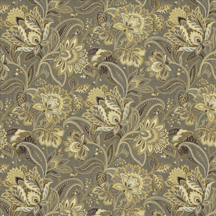Bangalore Platinum by Kasmir Fabric 5141 55% Linen
45% Rayon
 CHINA </p><p>Repeat: Horizontal: 27 4/8 inches and Vertical: 25 6/8 inches 54 - 55 - Fabric Carolina -