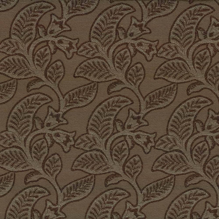 Banyan Truffle by Kasmir Fabric 8004 57% Acrylic 26% Polyester 10% Silk 7% Rayon USA 15,000 Wyzenbeek Double Rubs H: 13 7/8 inches, V:17 inches 54 - Fabric Carolina - Kasmir