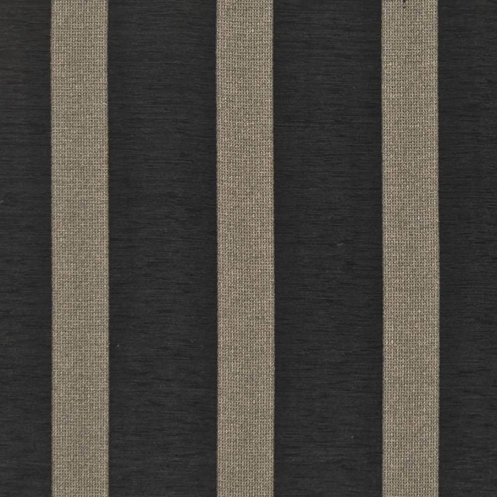 Barchetta Stripe Black Flannel by Kasmir Fabric 1383 47% Acrylic 42% Polyester 11% Cotton ITALY 17,000 Martindale Cycles H: 7 inches, V:N/A 54 - 55 - Fabric Carolina - Kasmir