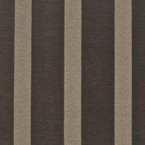 Barchetta Stripe Dark Chocolate by Kasmir Fabric