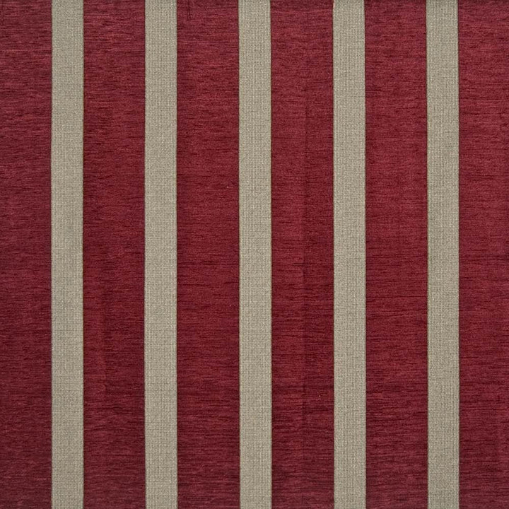 Barchetta Stripe Garnet by Kasmir Fabric 1384 47% Acrylic
42% Polyester
11% Cotton
 ITALY </p><p>Repeat: Horizontal: 7 inches and Vertical: N/A 54 - 55 - Fabric Carolina -