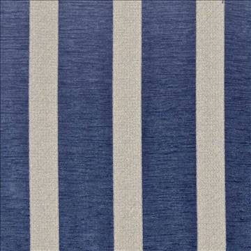 Barchetta Stripe Mood Indigo by Kasmir Fabric 1385 47% Acrylic 42% Polyester 11% Cotton ITALY 17,000 Martindale Cycles H: 7 inches, V: N/A 54 - 55 - Fabric Carolina - Kasmir