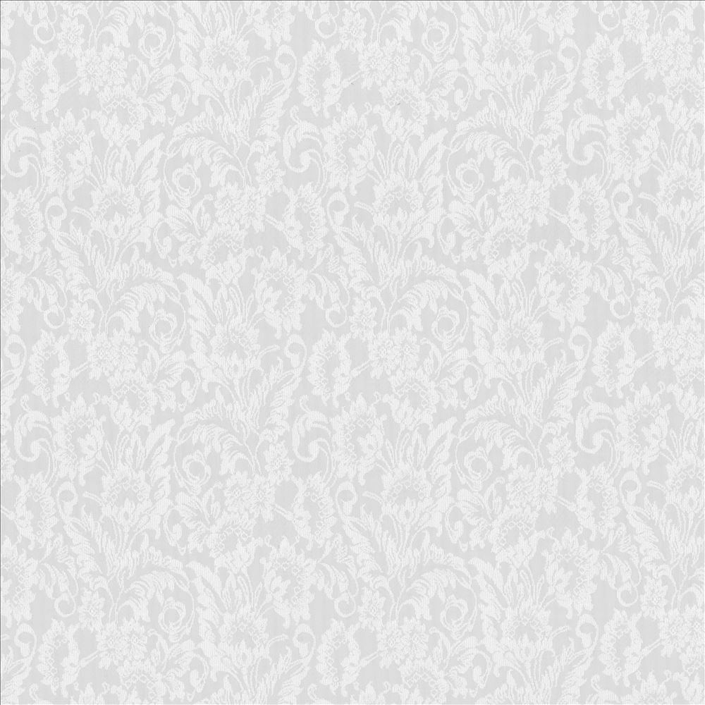 Barclay Snow by Kasmir Fabric 5077 100% Polyester TURKEY Not Tested Horizontal: 13 3/8 inches and Vertical: 13 inches 54 - 55 - Fabric Carolina -