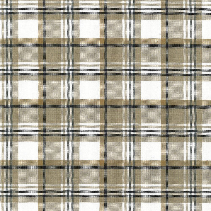 Bardwell Plaid Granite by Kasmir Fabric 5066 100% Cotton
 INDIA 30,000 Wyzenbeek Double Rubs Horizontal: 3 inches and Vertical: 3 inches 54 - Fabric Carolina -