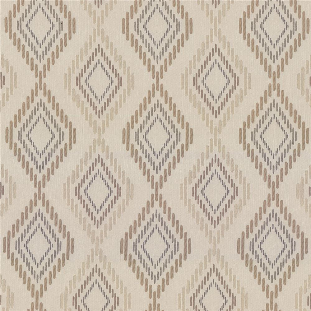 Barindi Sand by Kasmir Fabric 5083 60% Rayon
40% Polyester
 CHINA </p><p>Repeat: Horizontal: 7 3/8 inches and Vertical: 7 1/8 inches 49 - Fabric Carolina -