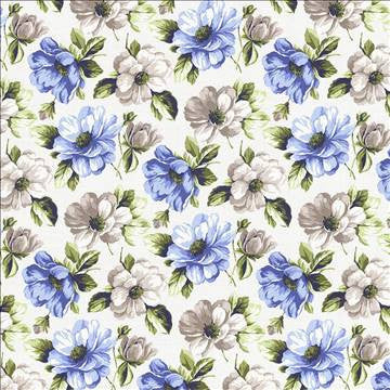 Barmarche Lagoon by Kasmir Fabric 5065 100% Cotton SPAIN 100,000 Wyzenbeek Double Rubs H: 27 inches, V: 25 2/8 inches 54 - 55 - Fabric Carolina - Kasmir