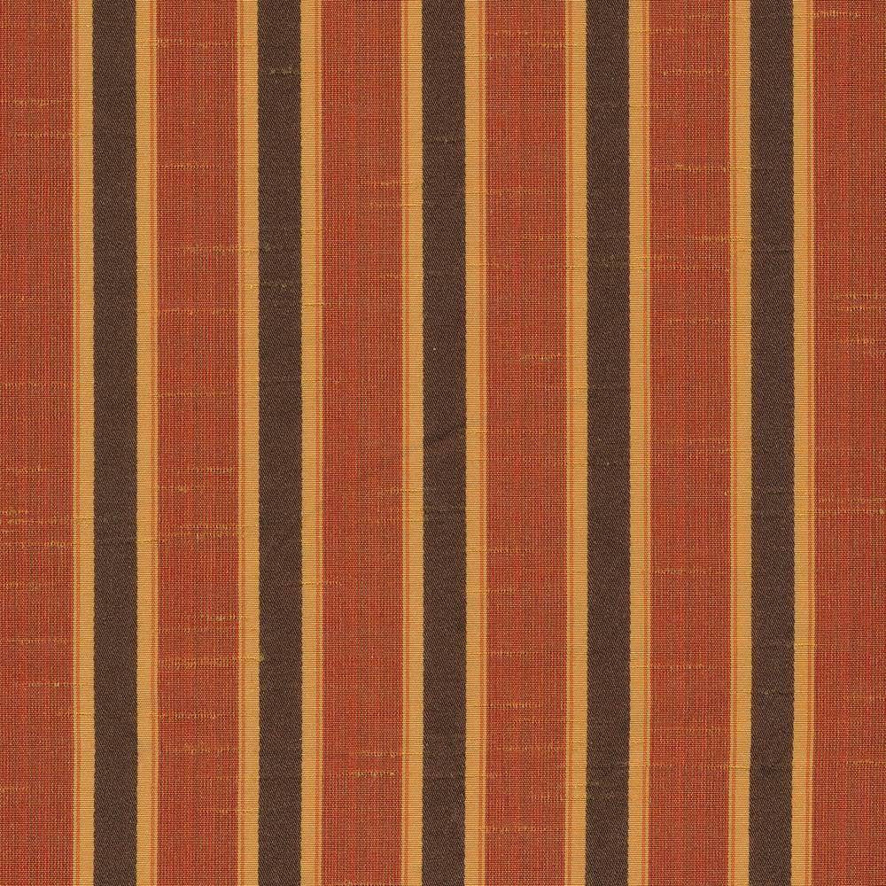 Barrister Stripe Spice by Kasmir Fabric 1384 100% Polyester TURKEY 20,000 Wyzenbeek Double Rubs H: 1 inches, V:N/A 54 - 55 - Fabric Carolina - Kasmir