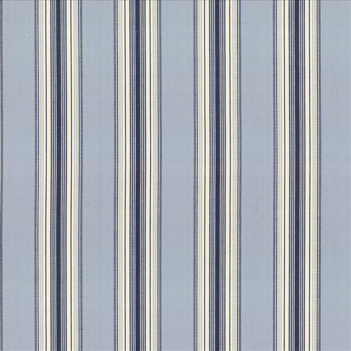 Bartlett Stripe Nautical Blue by Kasmir Fabric 5088 100% Cotton
 INDIA </p><p>Repeat: Horizontal: 4 4/8 inches and Vertical: N/A 54 - Fabric Carolina -
