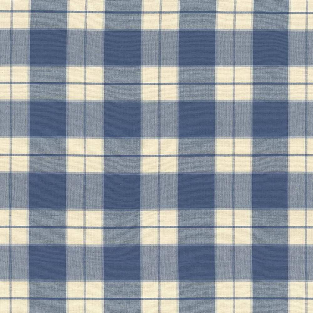 Barton Creek Cornflower by Kasmir Fabric 5088 100% Cotton INDIA 6,000 Wyzenbeek Double Rubs H: 6 6/8 inches, V:6 6/8 inches 54 - Fabric Carolina - Kasmir