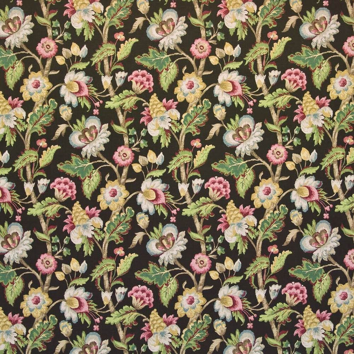 Barton Manor Black Walnut by Kasmir Fabric 1403 100% Cotton
 USA 15,000 Wyzenbeek Double Rubs </p><p>Repeat: Horizontal: 36 inches and Vertical: 24 4/8 inches 54 - Fabric Carolina -